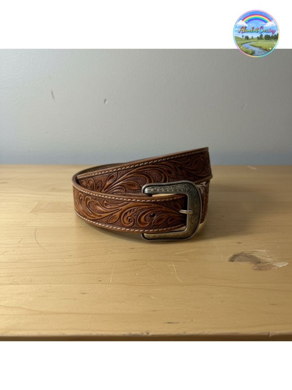 Full Grain Leather Western Belt Men 1.5 Inch Handmade Engraved